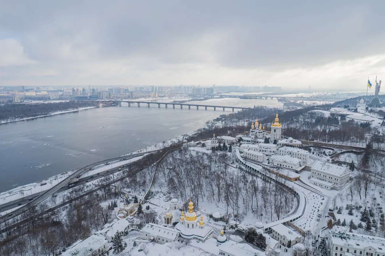 Russian strike damages historic Kyiv monastery, killing 5 and wounding dozens