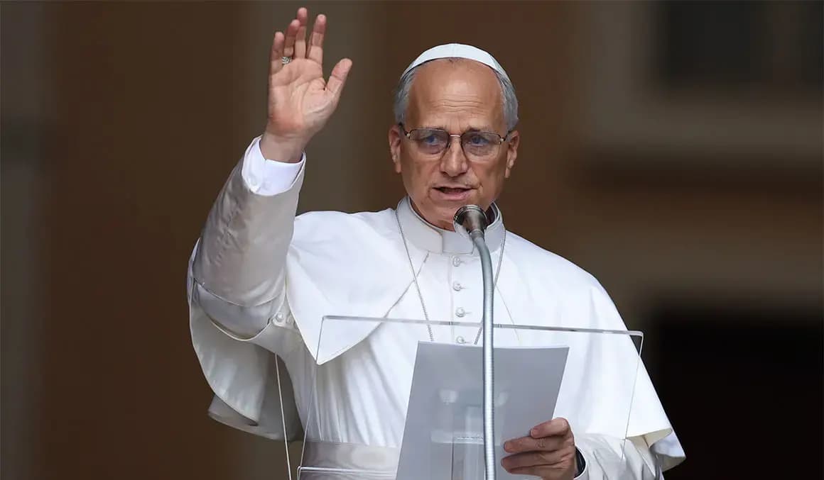 Pope Leo supports ceasefire proposal, laments antisemitism and Gaza's suffering