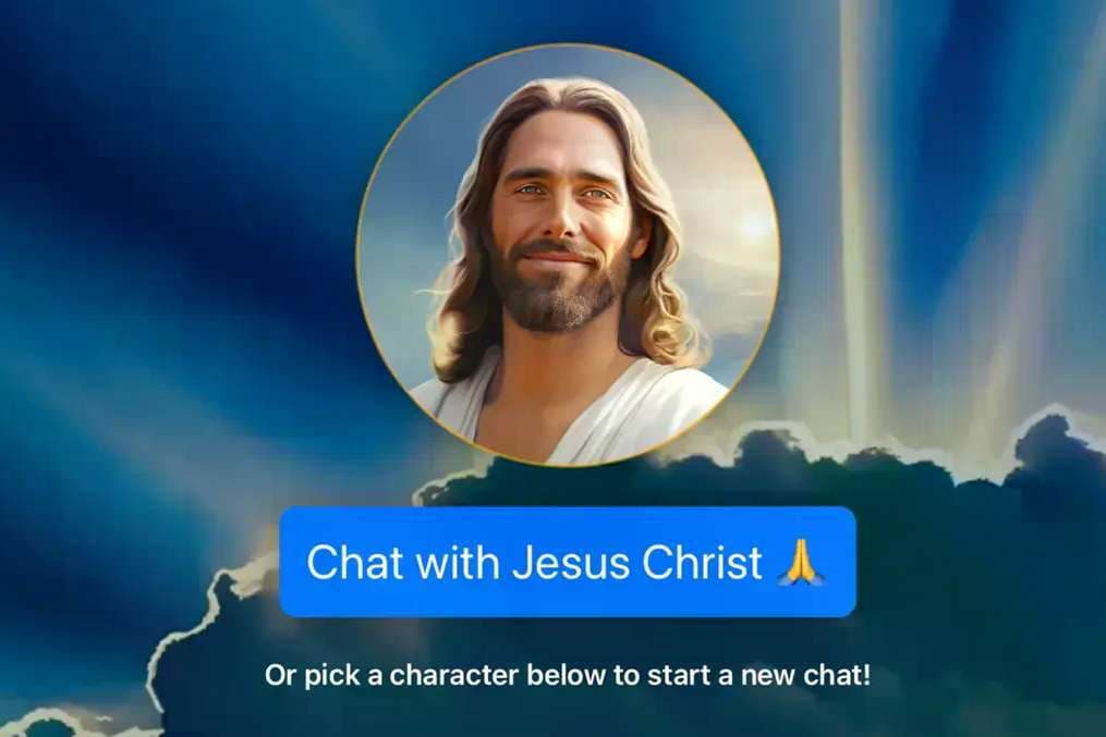 Text With Jesus AI chatbot app draws criticism, including for option to message with Satan