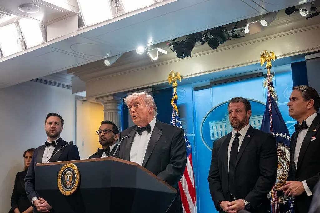 Trump evacuated after shooting at White House correspondents’ dinner, suspect in custody