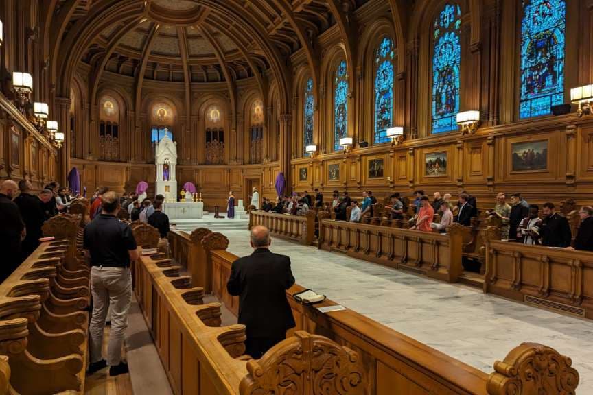 Record number of men discerns military chaplaincy at Baltimore retreat