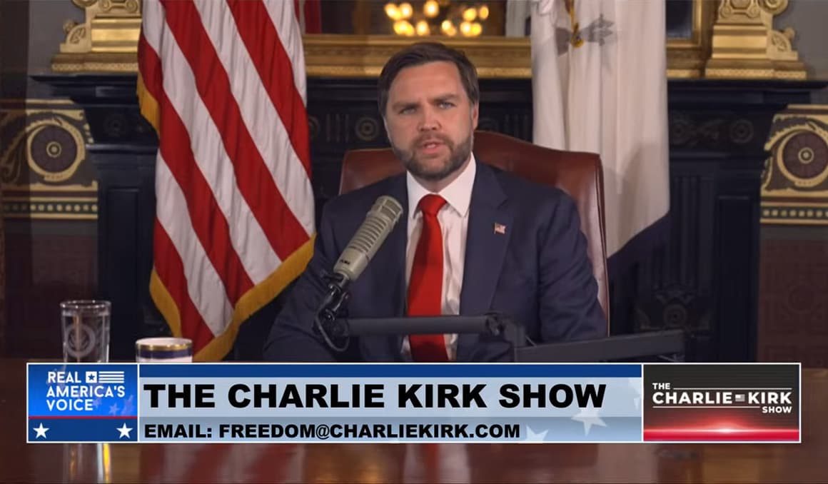 Vance honors Charlie Kirk with White House broadcast of his show, calls on listeners to ‘shine the light of truth’