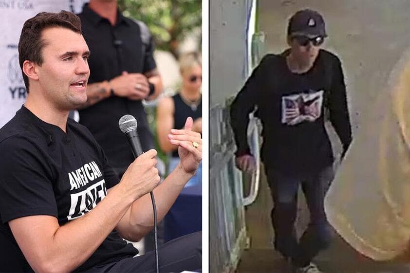 Police arrest man accused in Charlie Kirk assassination