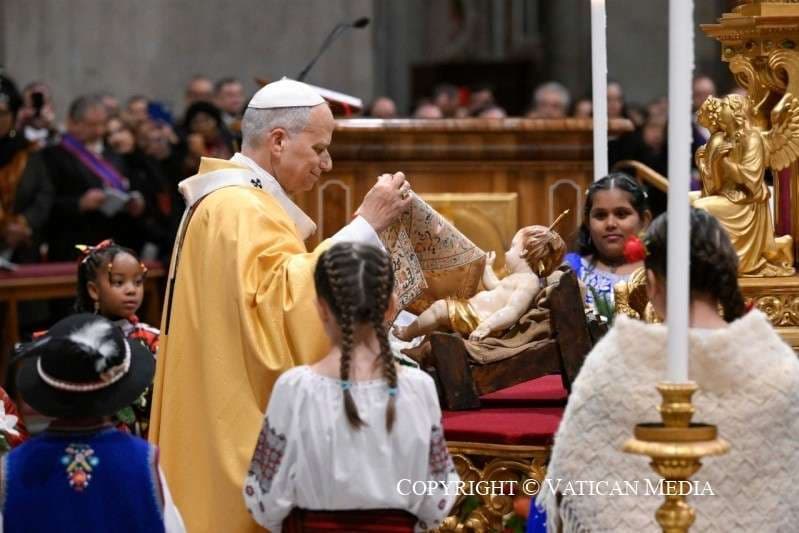 Pope Leo XIV celebrates first Christmas Eve Mass, proclaiming God’s light shines through human weakness