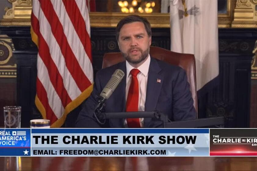 Vance honors Charlie Kirk with White House broadcast of his show, calls on listeners to ‘shine the light of truth’
