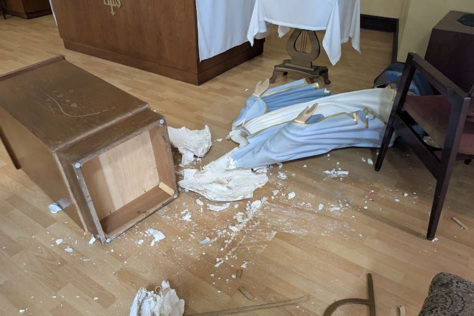 Vandals desecrate, ransack, attempt to breach tabernacle at California Catholic school
