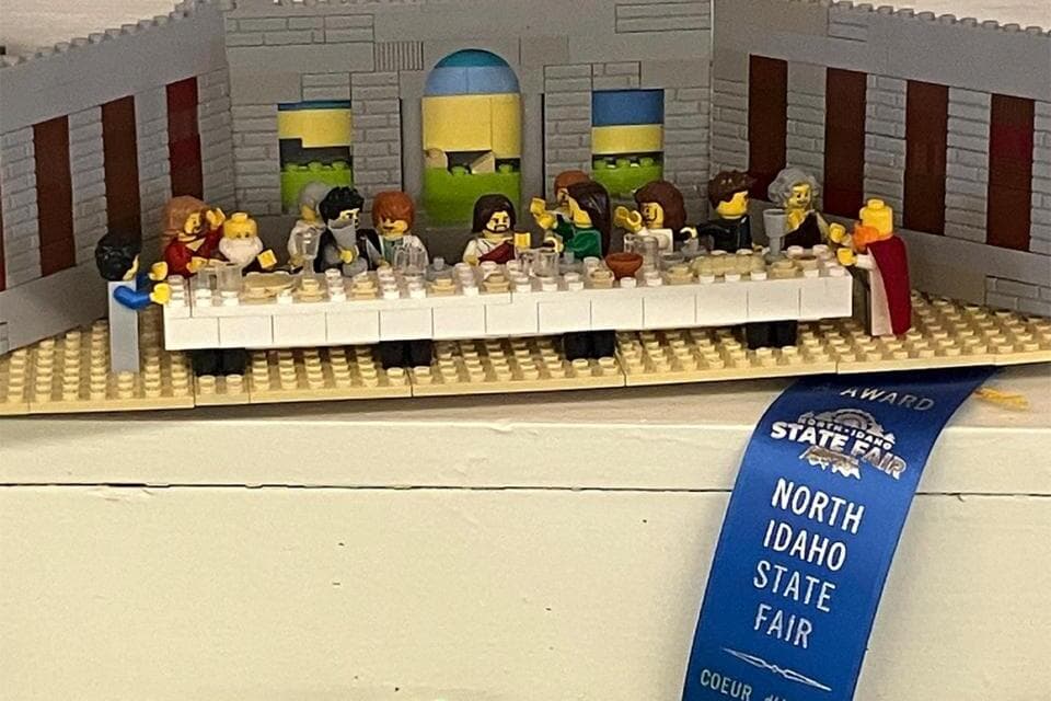 LEGO ‘Last Supper’ display wins at North Idaho State Fair