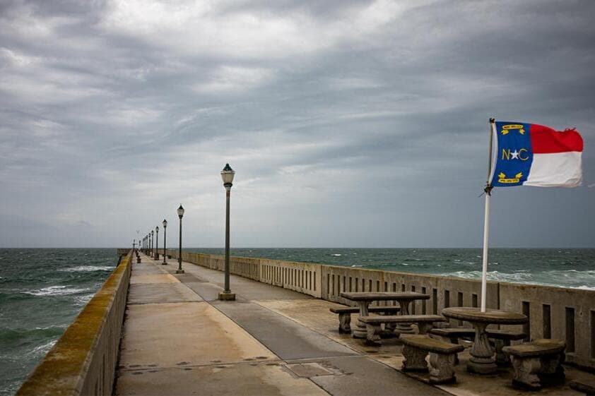 Hurricane Erin brings dangerous tide, storm surge to North Carolina's Outer Banks