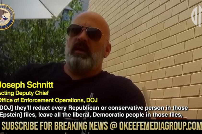 DOJ responds after employee claims Trump admin would redact GOP names from Epstein list