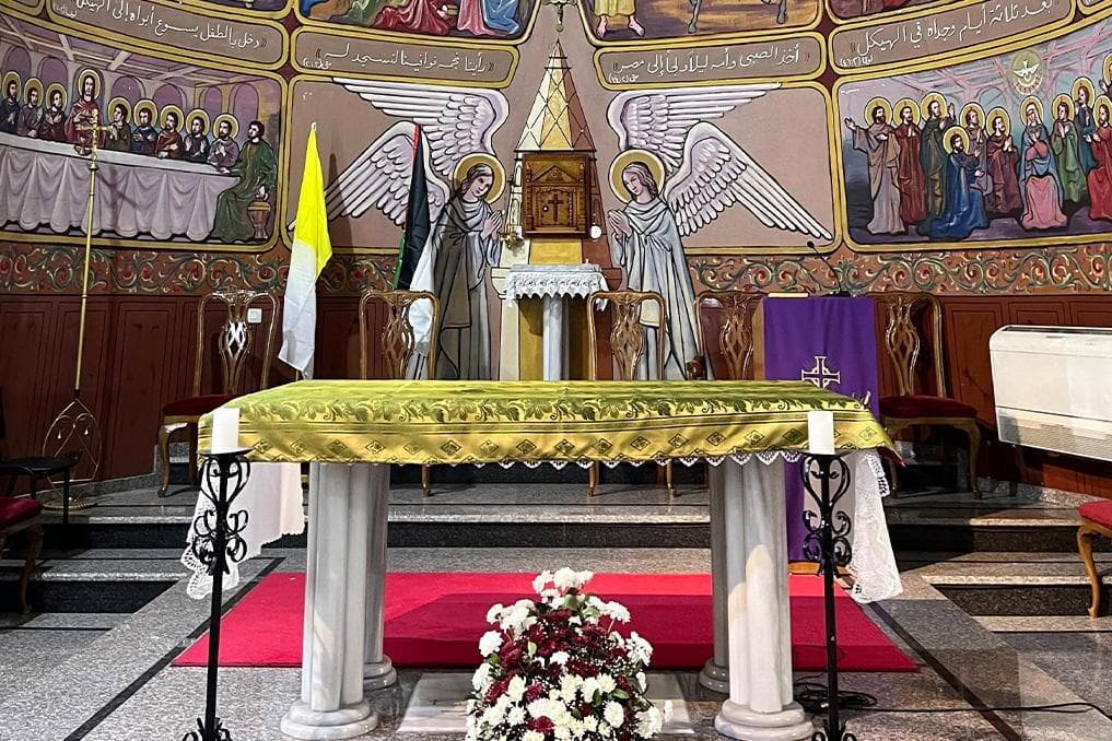 Pope urges ceasefire in call with Netanyahu after Israeli strike on Gaza’s only Catholic Church, Cardinal Pizzaballa visits parish
