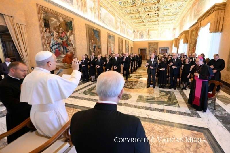 During audience at Vatican, Pope Leo commends Knights of Columbus for pro-life work