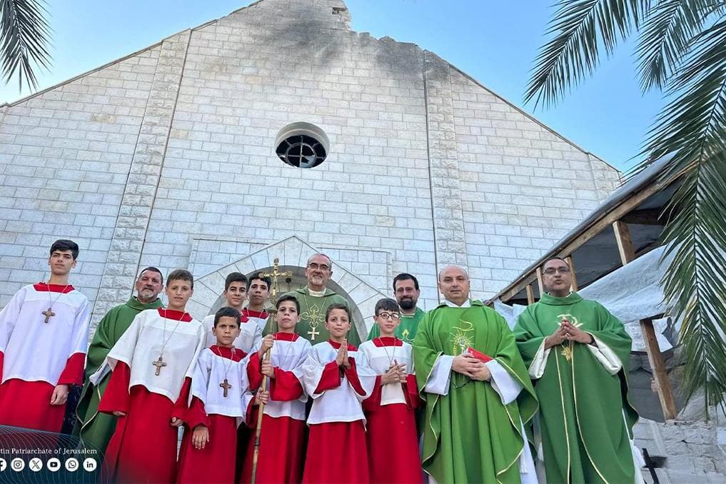 IDF says misfired munition caused deadly strike on Gaza Catholic church