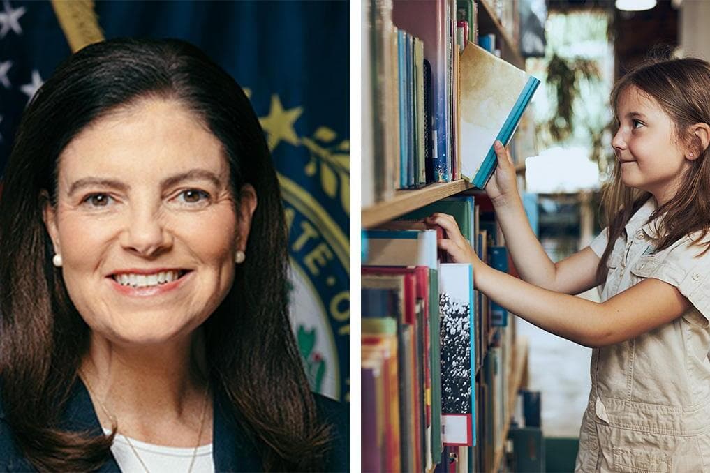 New Hampshire GOP governor vetoes bill to remove inappropriate books from public schools