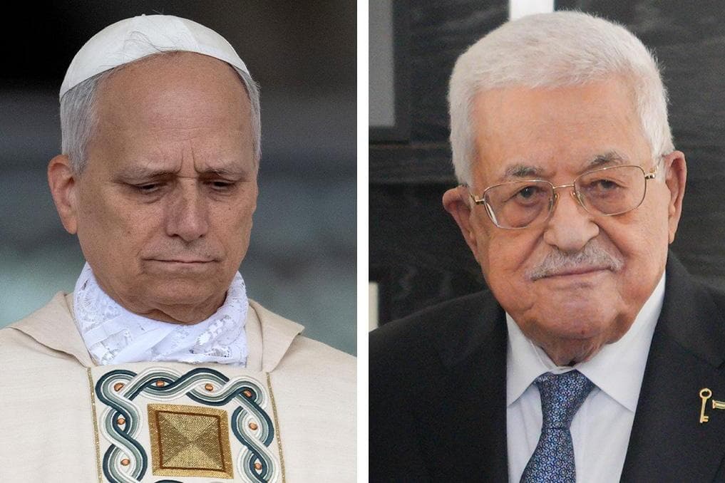 In phone call, Pope Leo tells Palestinian president that 'indiscriminate force' and 'forced transfer of population' must stop