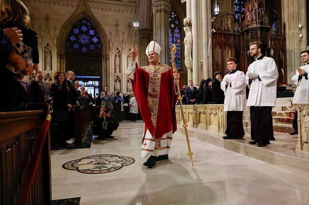 New archbishop of New York at installation Mass: ‘Go out and serve all people’