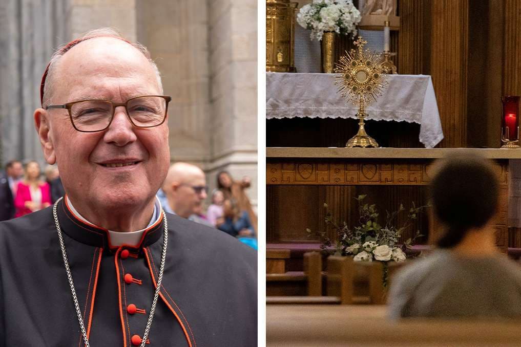 Cardinal Dolan discusses reasons for uptick in young people practicing Catholicism