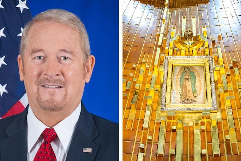 New US ambassador to Mexico begins tenure with visit to Our Lady of Guadalupe shrine
