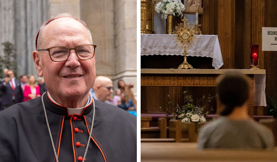 Cardinal Dolan discusses reasons for uptick in young people practicing Catholicism