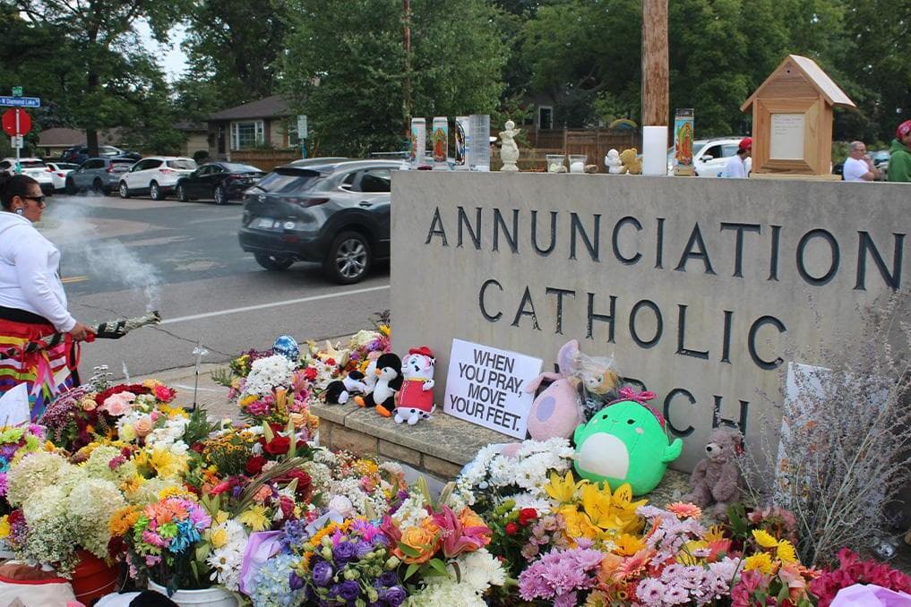 Minneapolis mother after school shooting: ‘Evil doesn’t vanish when you remove its weapon of choice'
