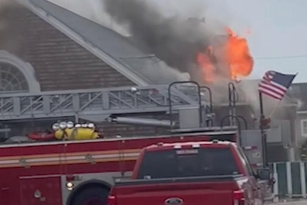 Fire devastates New York Catholic church on Holy Saturday