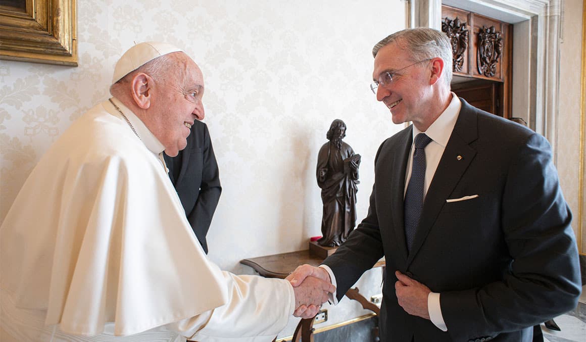 Knights of Columbus join in mourning: Supreme Knight reflects on Pope Francis’ impact