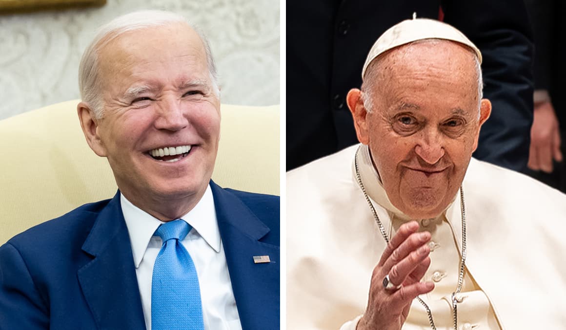 Biden gives nation's highest civilian honor to Pope Francis 'with distinction'