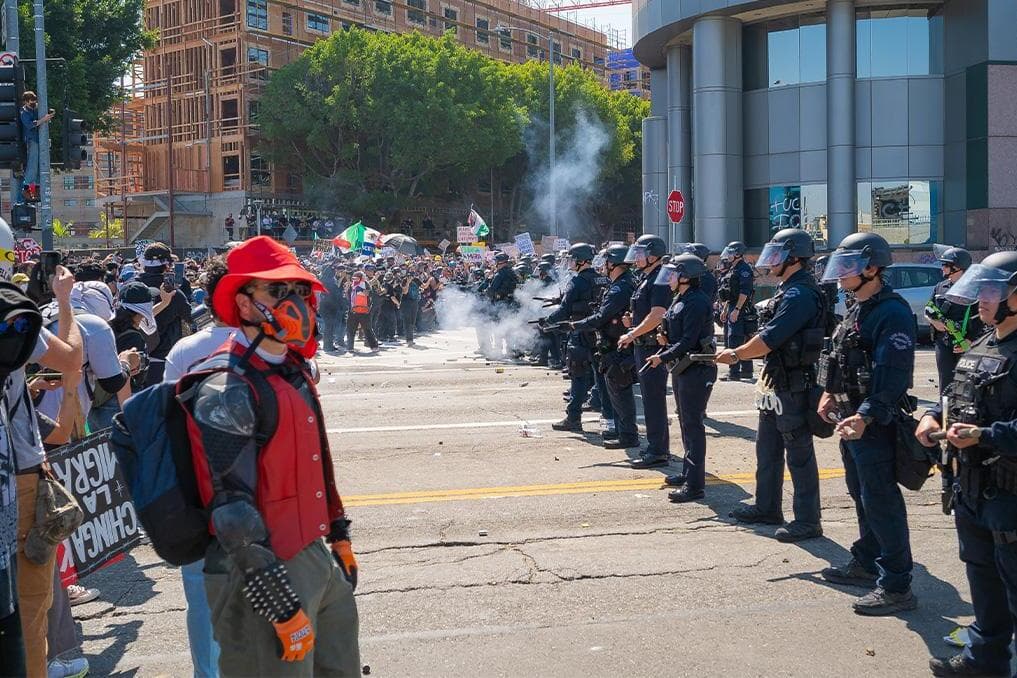 Polls: Americans more likely to disapprove than approve of anti-ICE Los Angeles riots