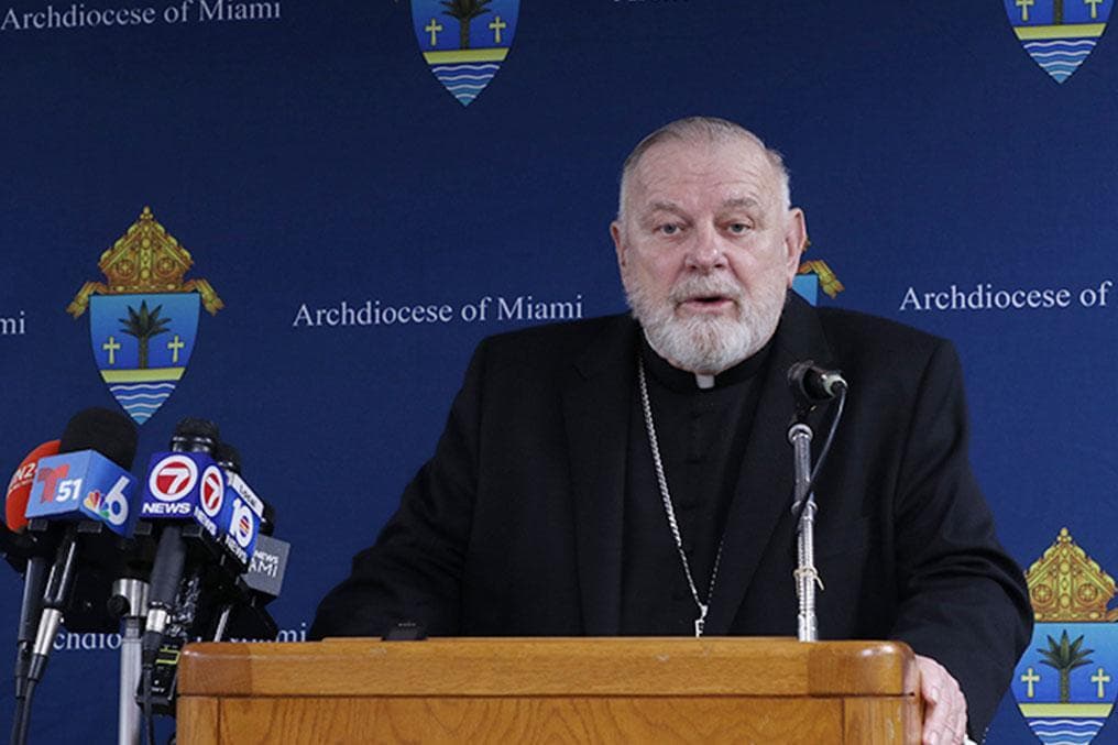 ‘He died with his boots on’: Archbishop Wenski honors Pope Francis’ life and legacy